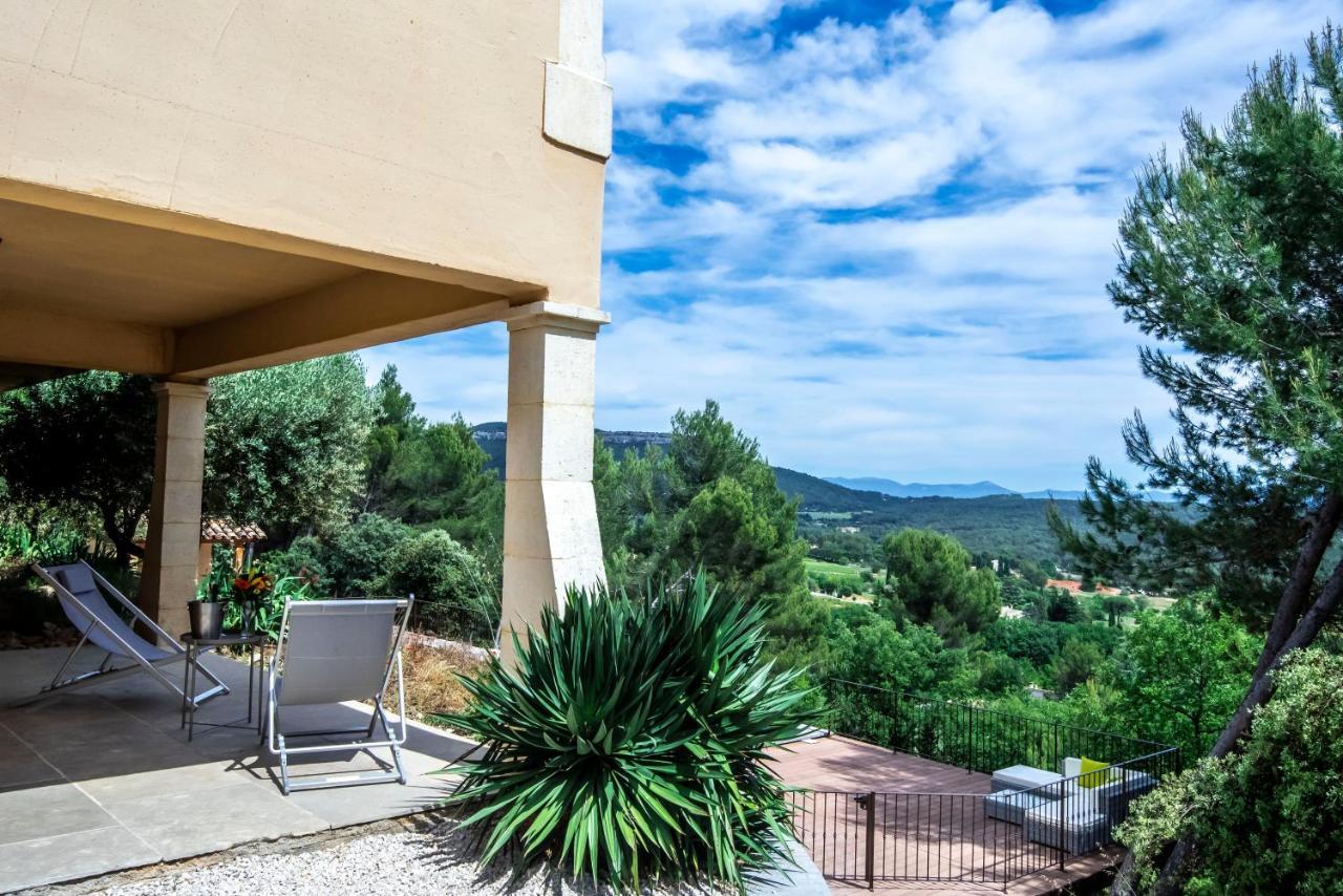 Villa Lumineuse Avec Piscine Clim 1Ere Etage Vue Panoramique Sur Les Montagnes Sur Le Site De La Sainte-Victoire Le Tholonet Ngoại thất bức ảnh