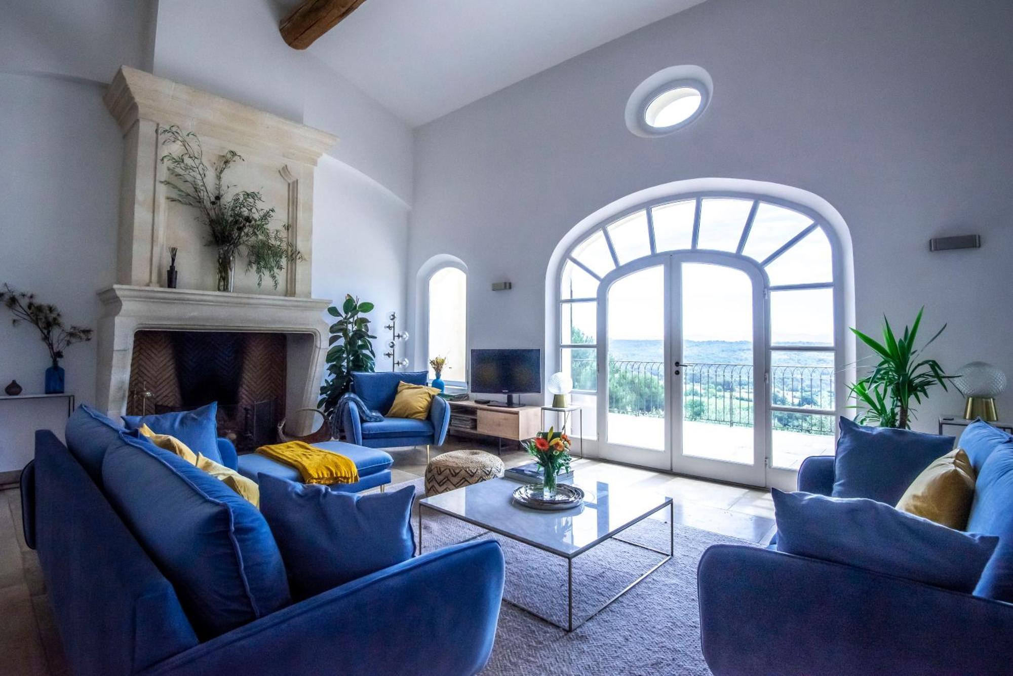 Villa Lumineuse Avec Piscine Clim 1Ere Etage Vue Panoramique Sur Les Montagnes Sur Le Site De La Sainte-Victoire Le Tholonet Ngoại thất bức ảnh